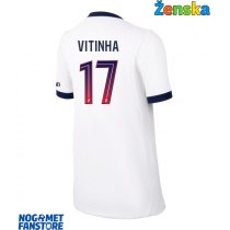 Paris Saint-Germain Vitinha #17 Gostujuci Dres za Ženska 2026-27 Kratak Rukav